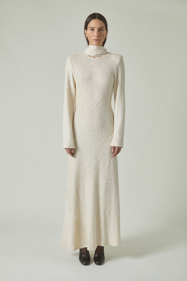 Mercedes Dress in Bouclé