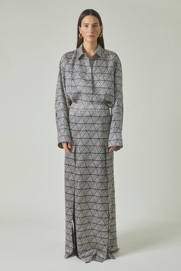 Basket Shirt by A. Morales Print