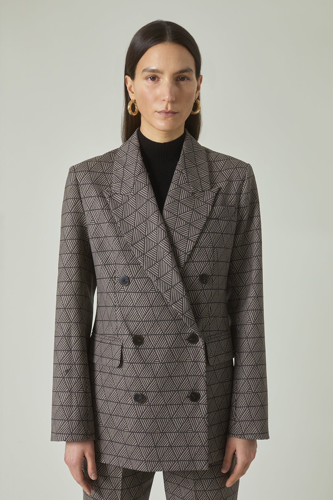 Estelle Blazer in Jacquard