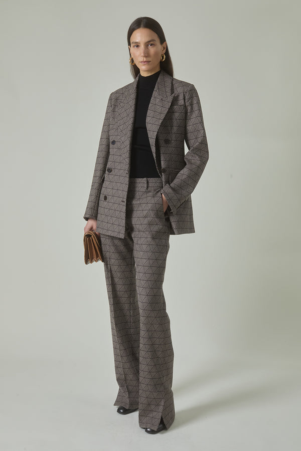 Estelle Blazer in Jacquard