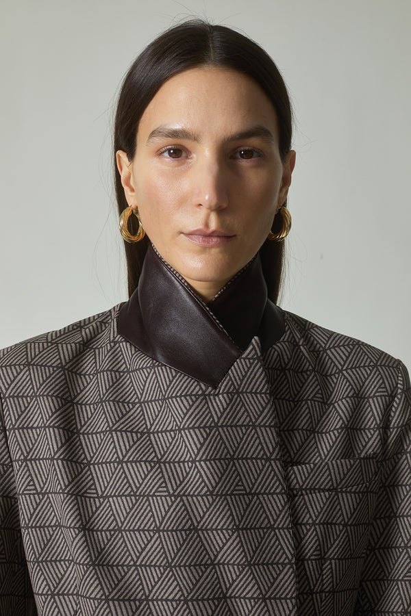 Estelle Blazer in Jacquard