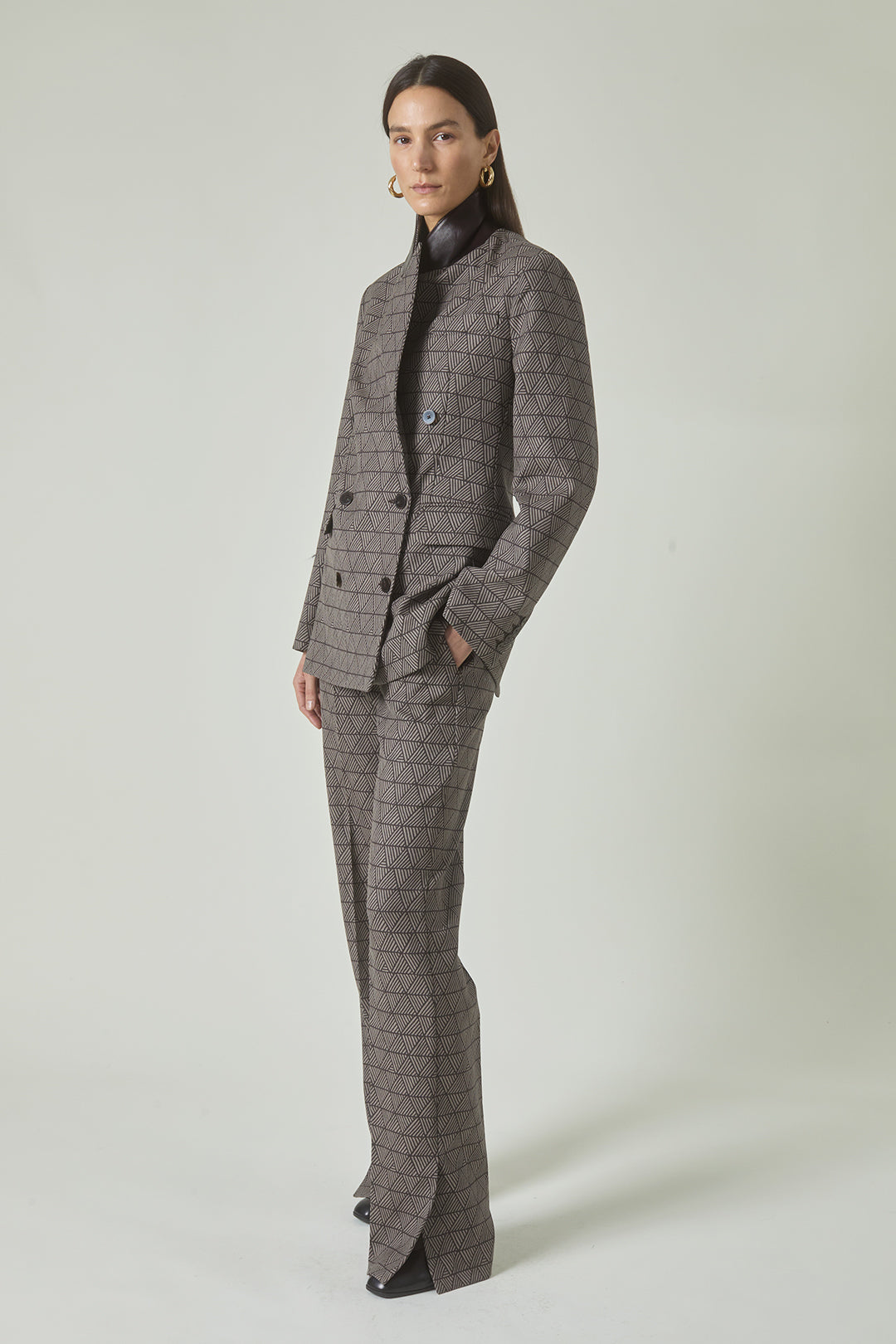 Estelle Blazer in Jacquard