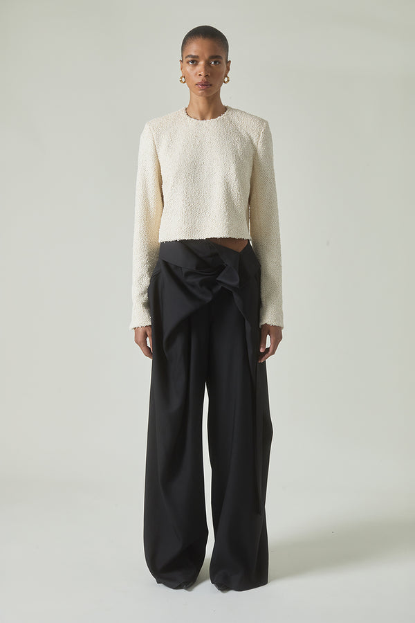 Francesca Top in Bouclé