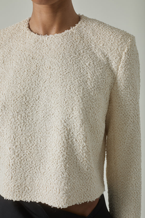 Francesca Top in Bouclé