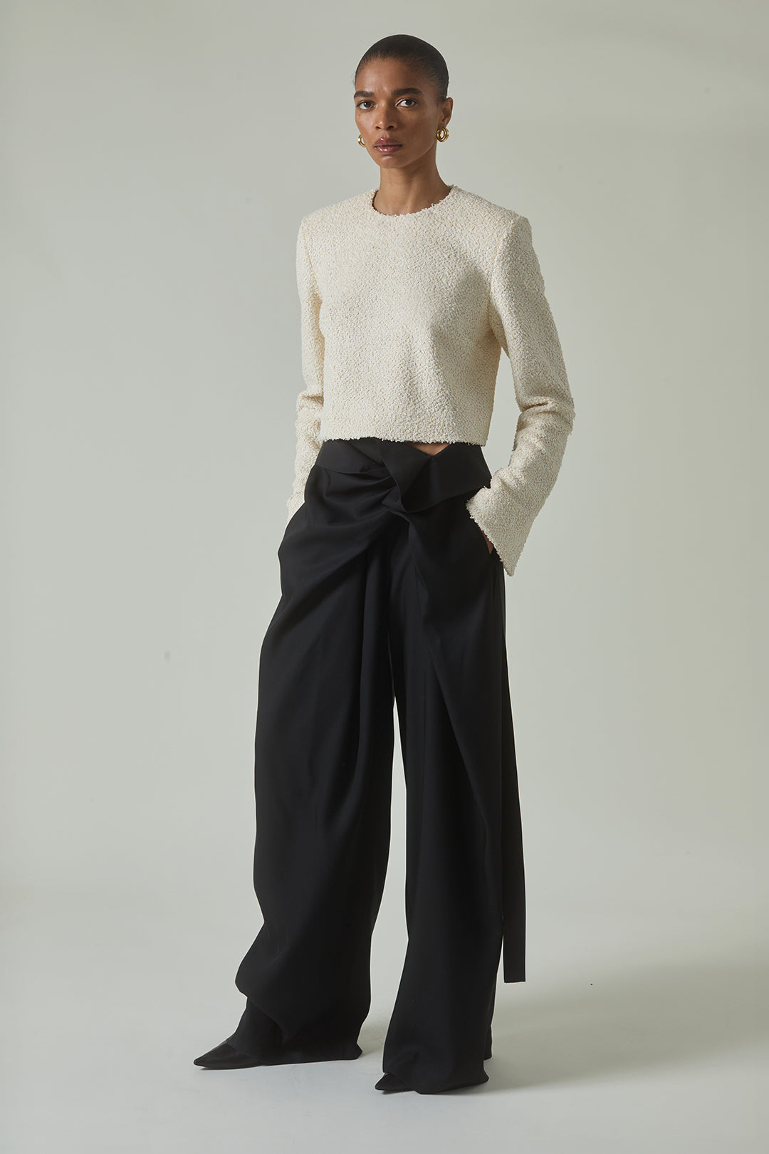 Francesca Top in Bouclé