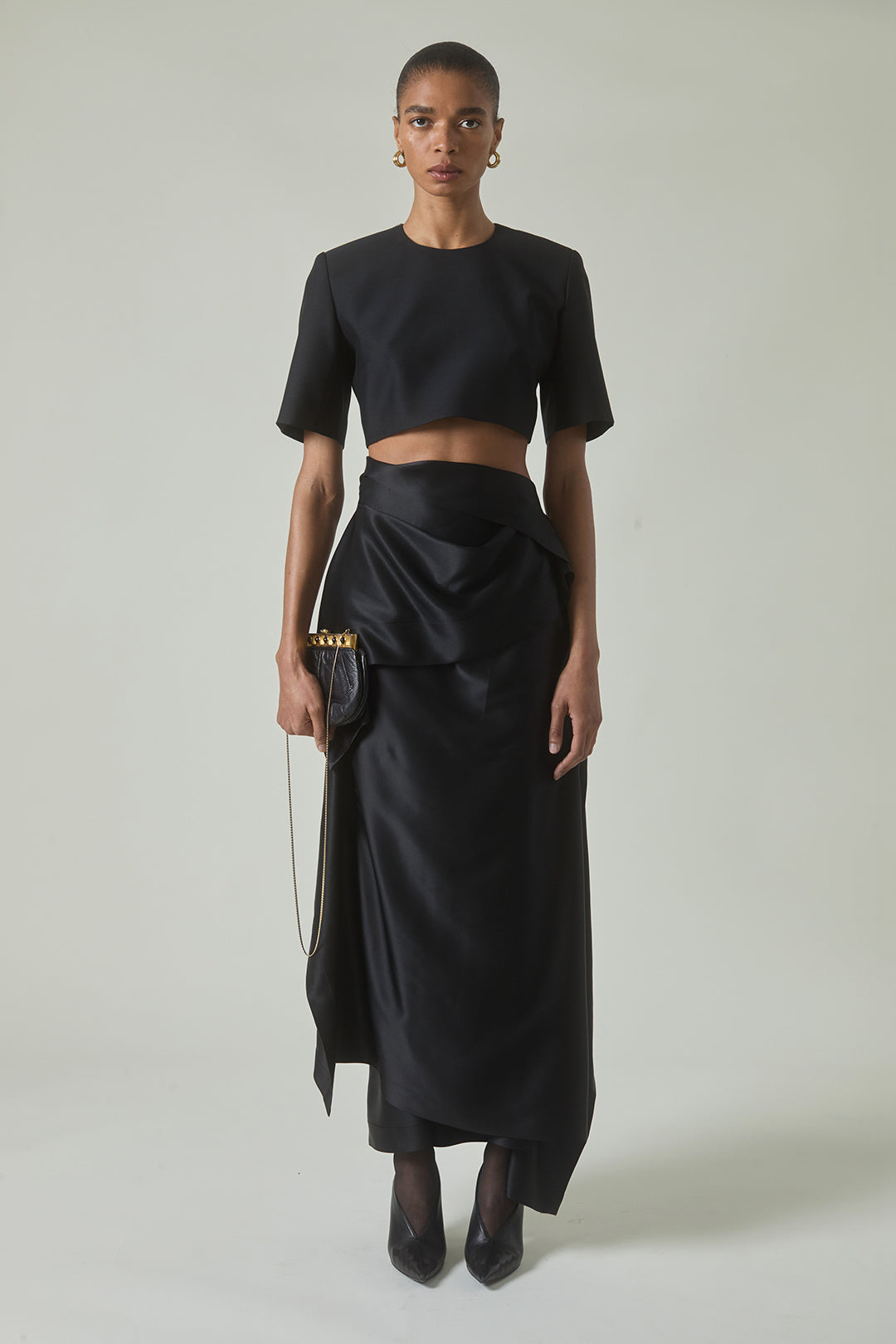 Rosario Skirt in Satin
