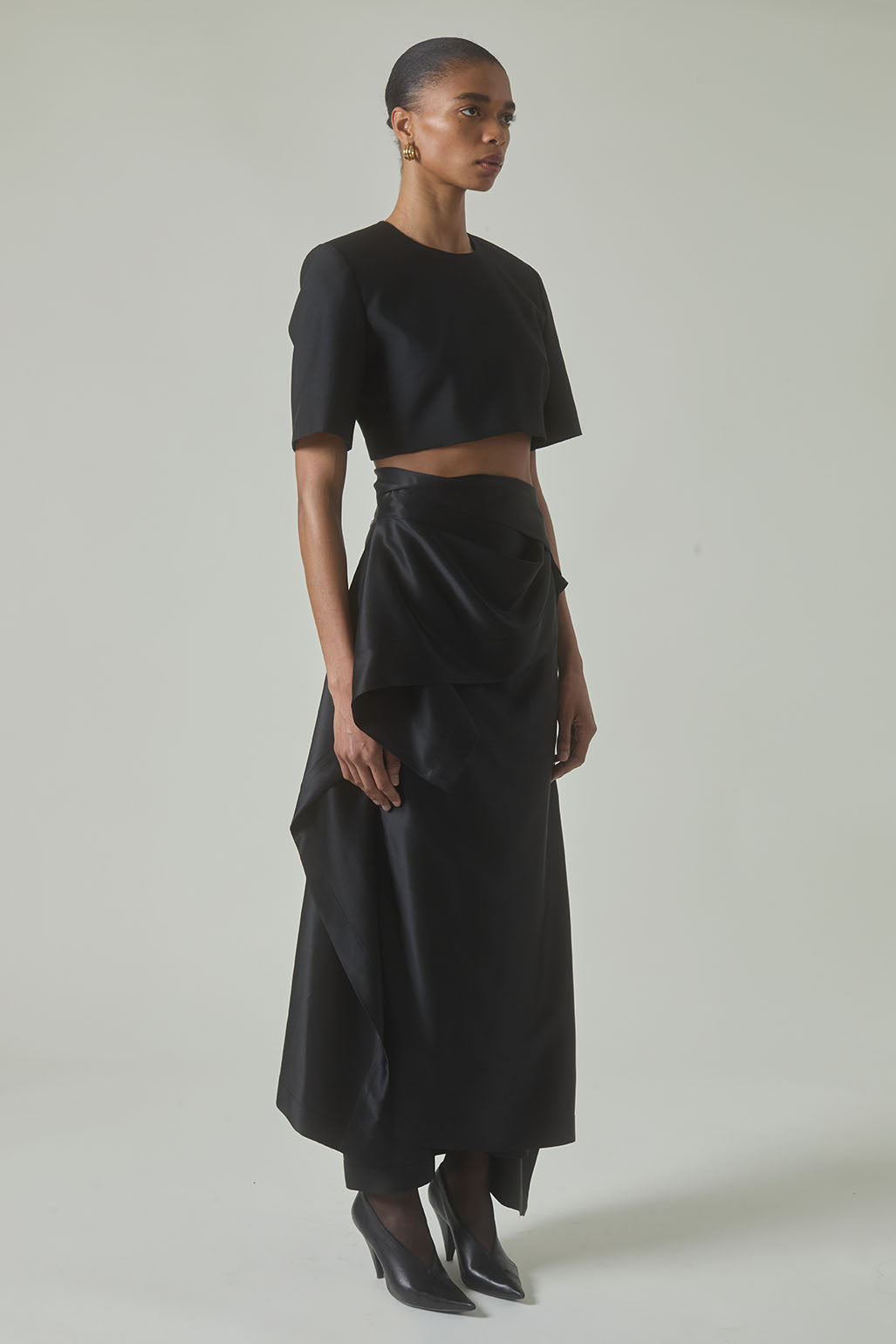 Rosario Skirt in Satin