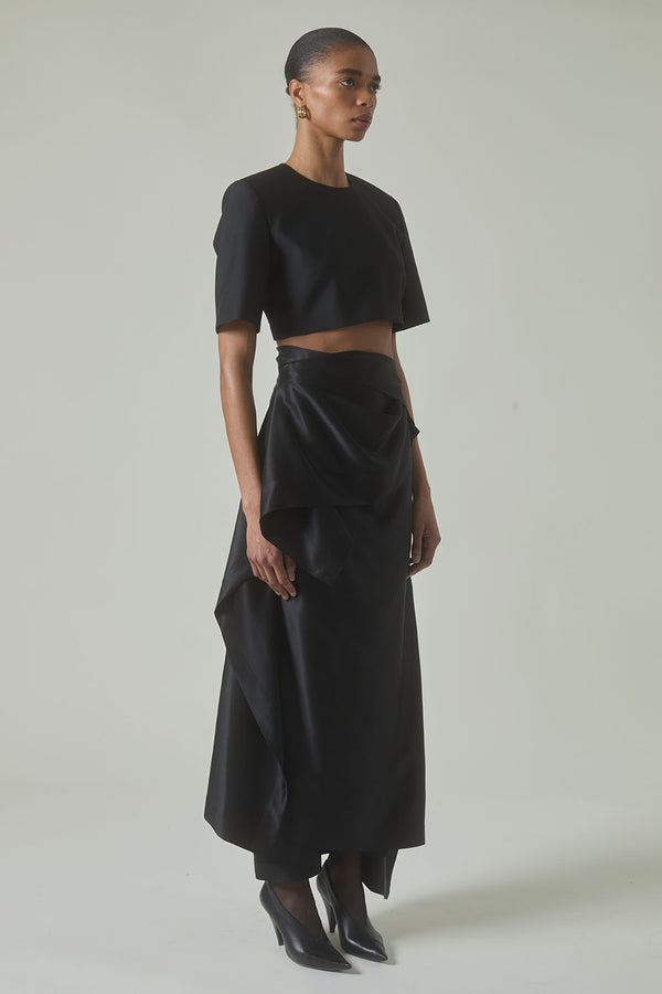 Rosario Skirt in Satin