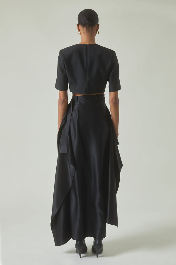 Rosario Skirt in Satin