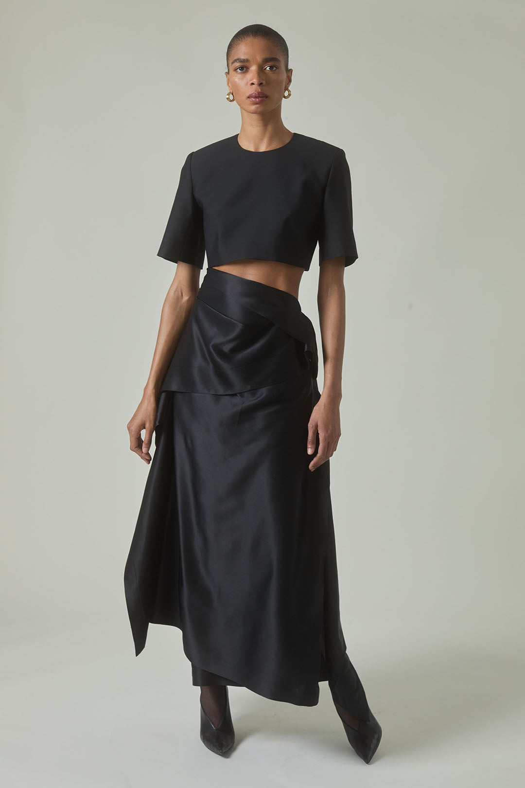 Rosario Skirt in Satin