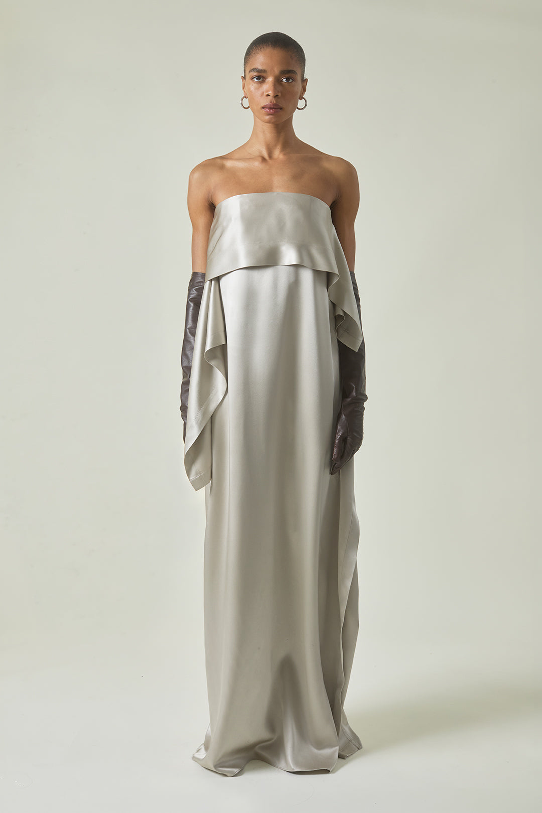Luz Dress in Satin