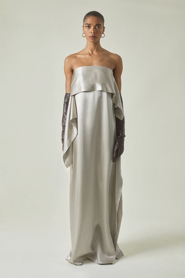 Luz Dress in Satin