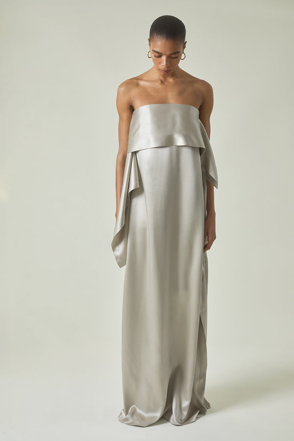 Luz Dress in Satin