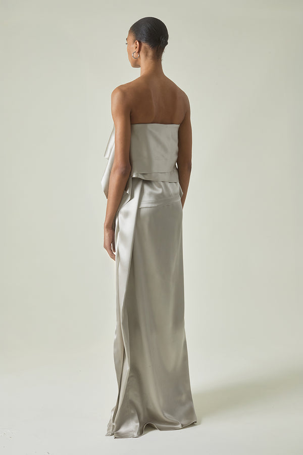 Luz Dress in Satin