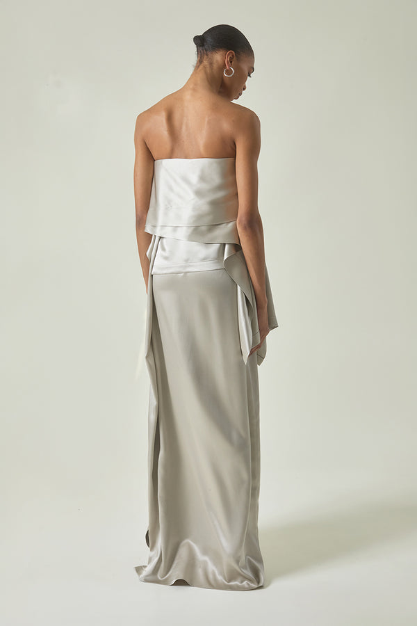 Luz Dress in Satin