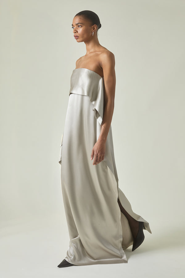 Luz Dress in Satin