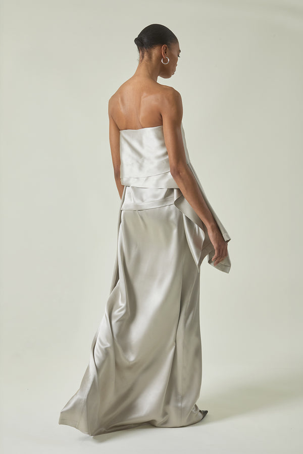 Luz Dress in Satin