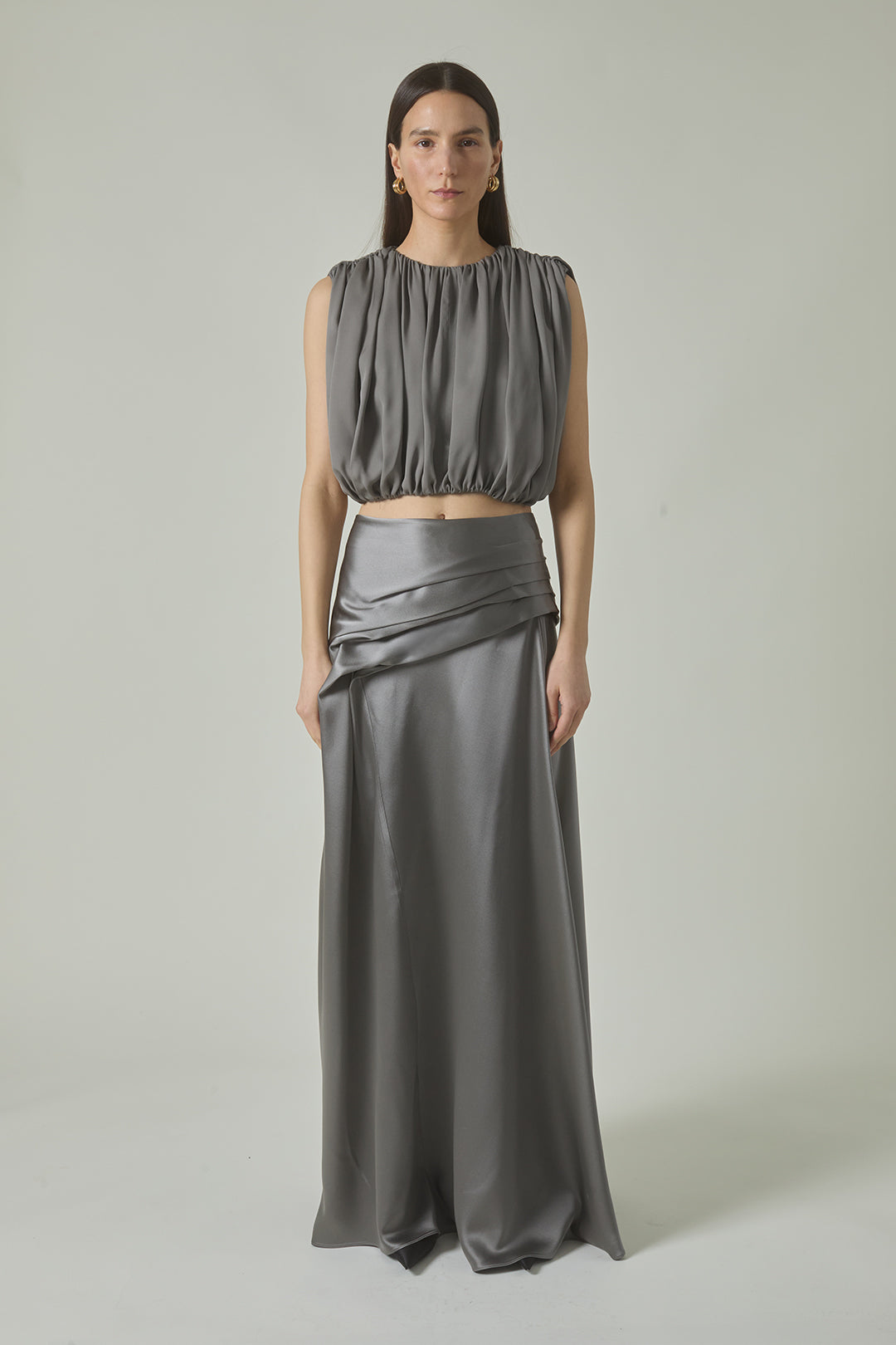 Penny Top in Pewter