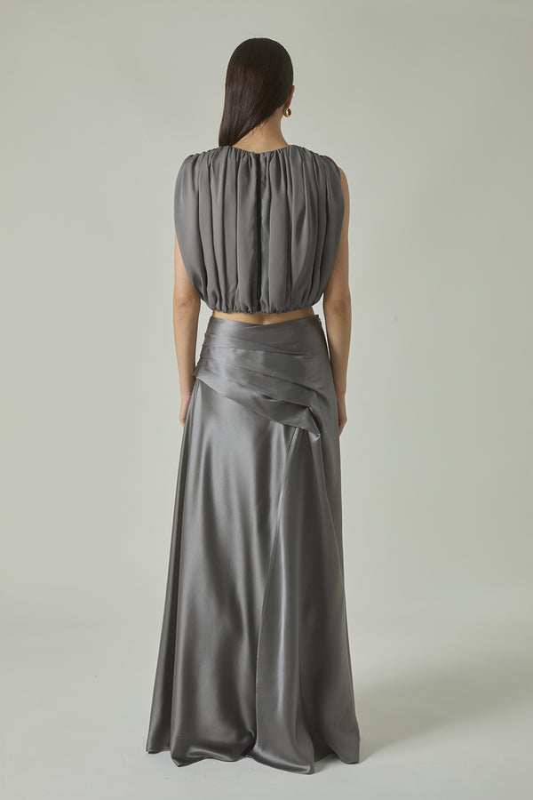 Penny Top in Pewter