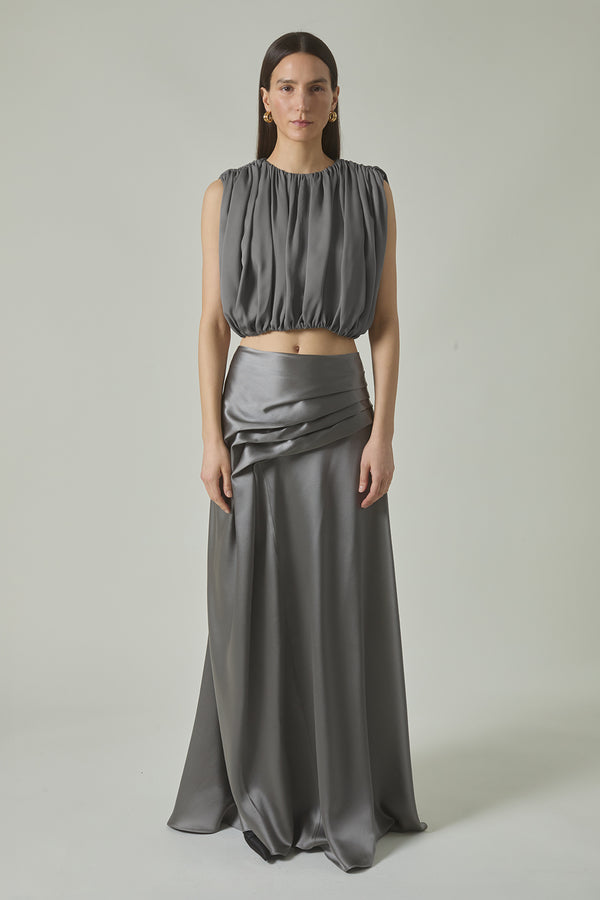 Penny Top in Pewter