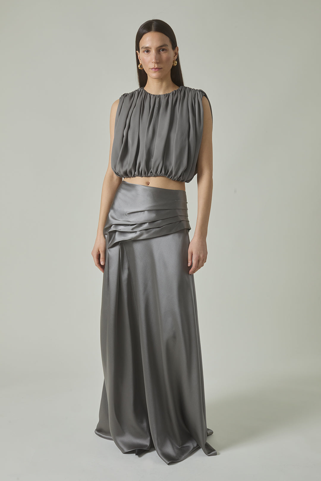 Penny Top in Pewter