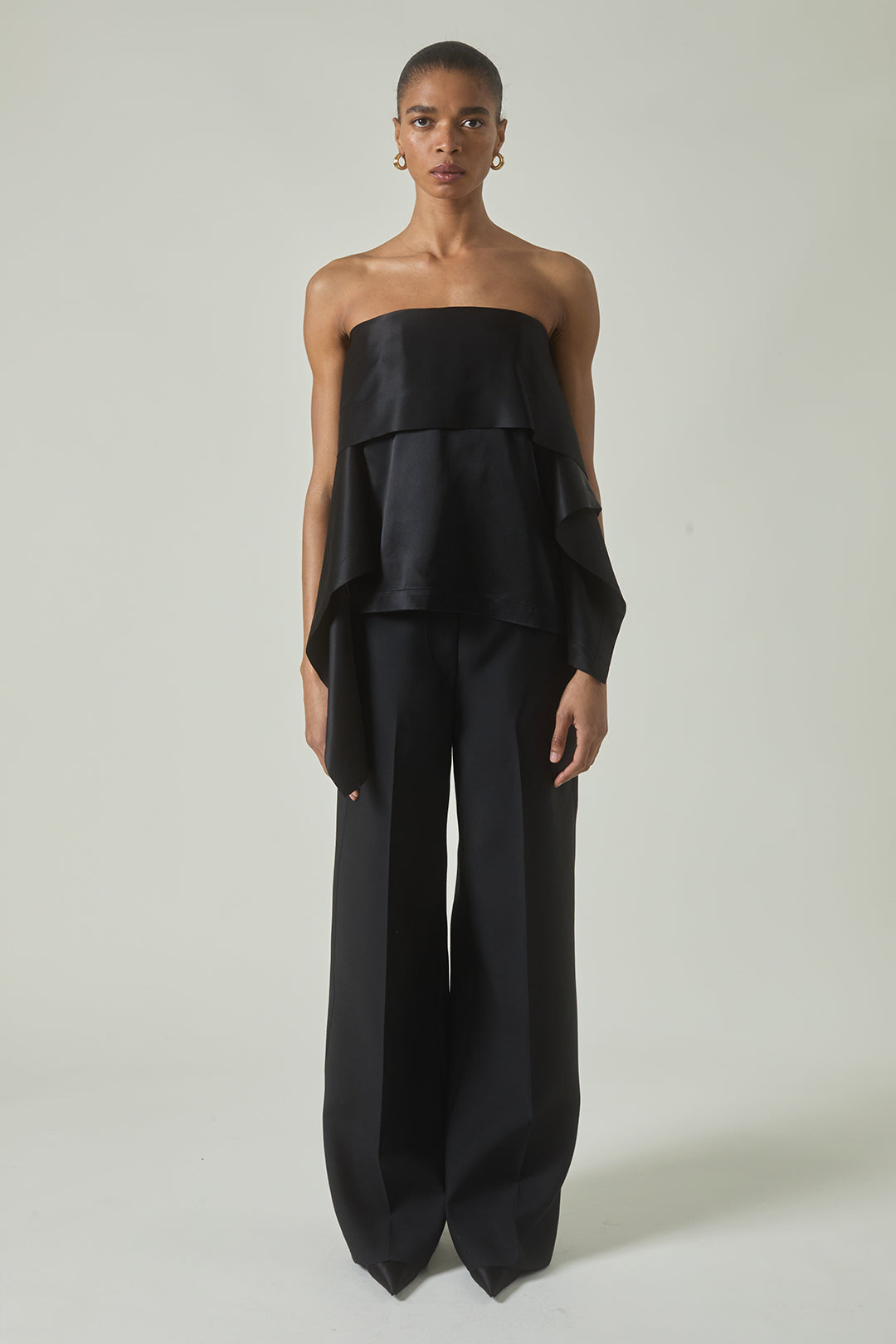 Rosario Top in Satin