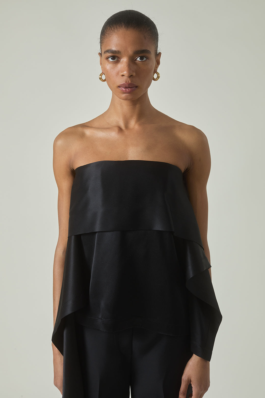 Rosario Top in Satin