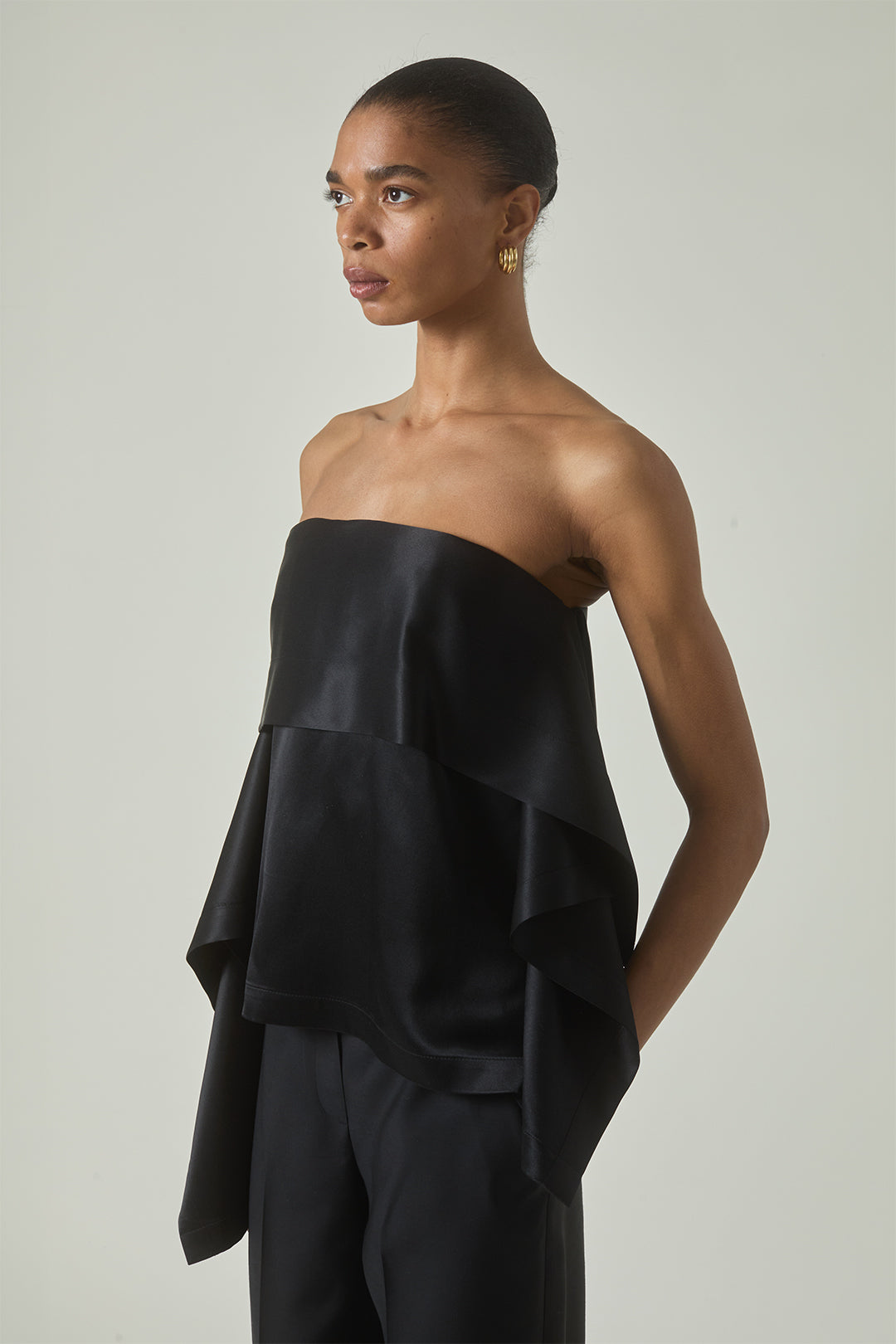 Rosario Top in Satin
