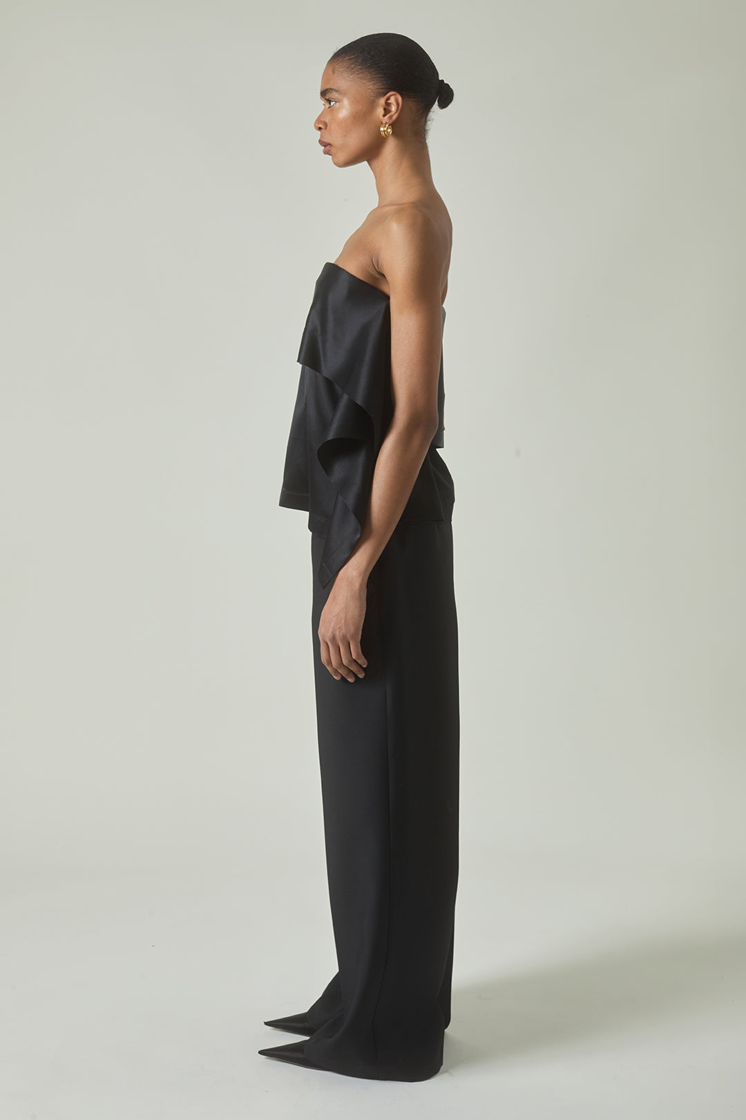 Rosario Top in Satin