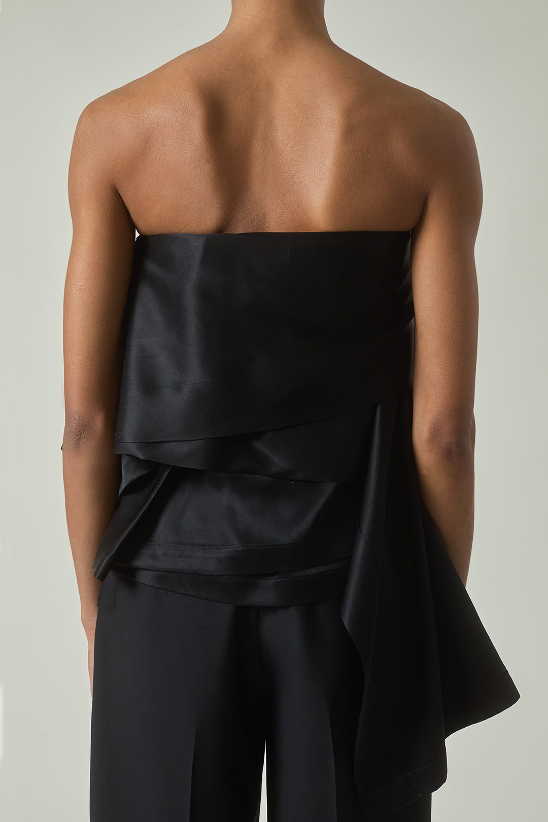 Rosario Top in Satin