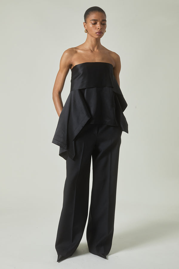 Rosario Top in Satin