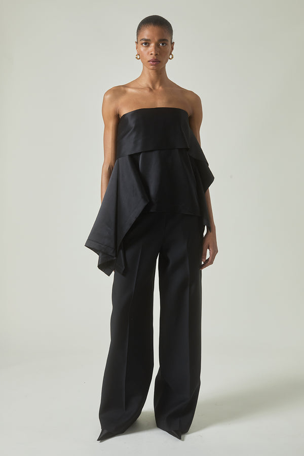 Rosario Top in Satin