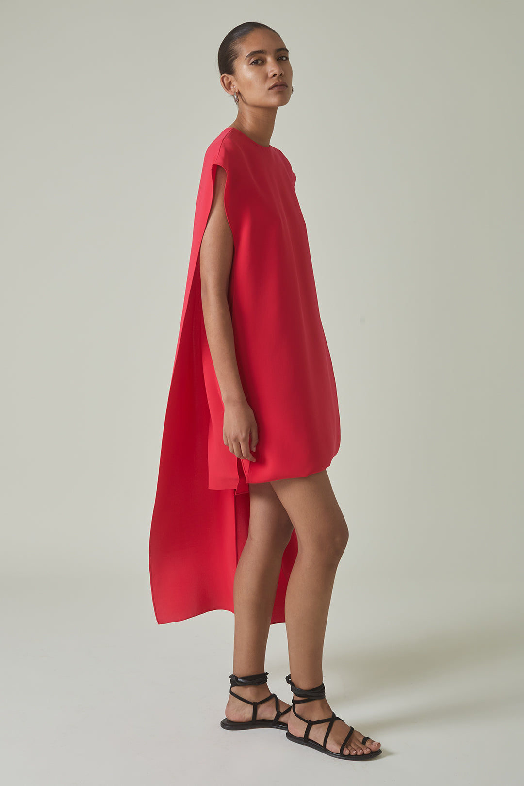Athena Dress in Poppy