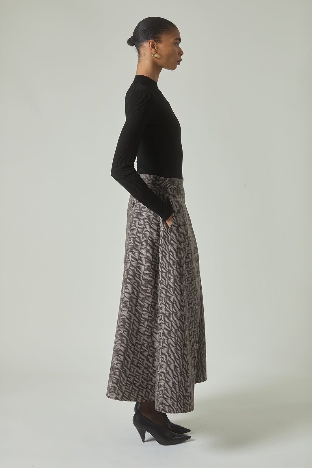 Tetchan Skirt in Jacquard