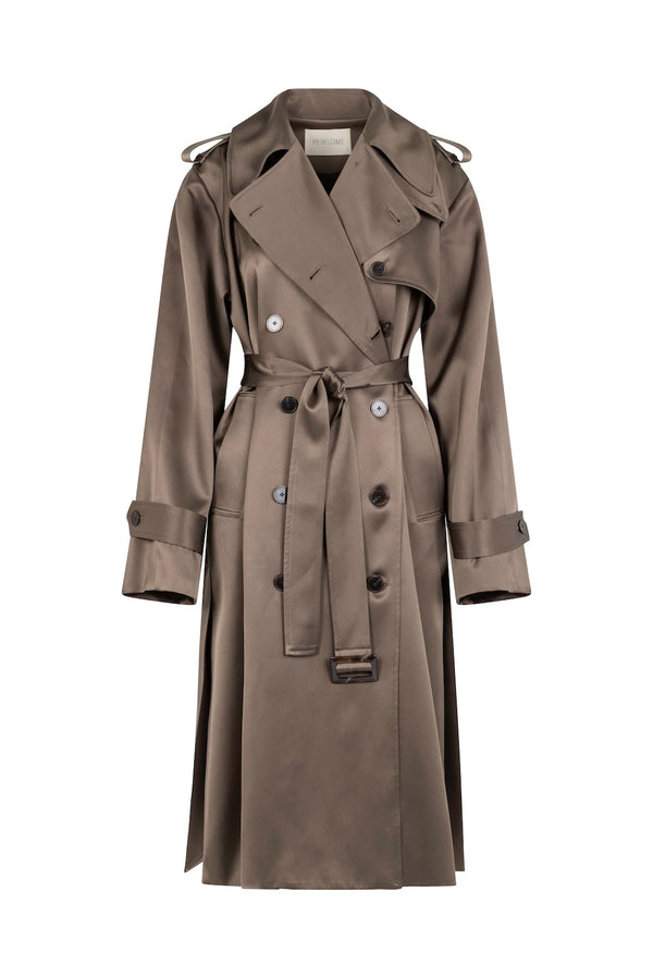 Maggie Silk Trench