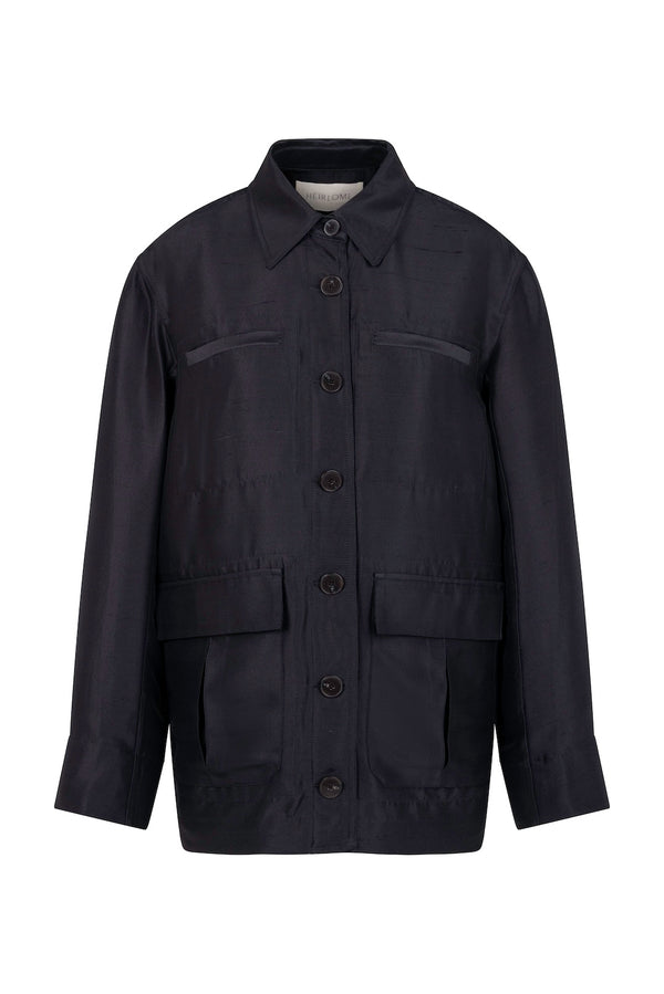 Barn Jacket in Silk