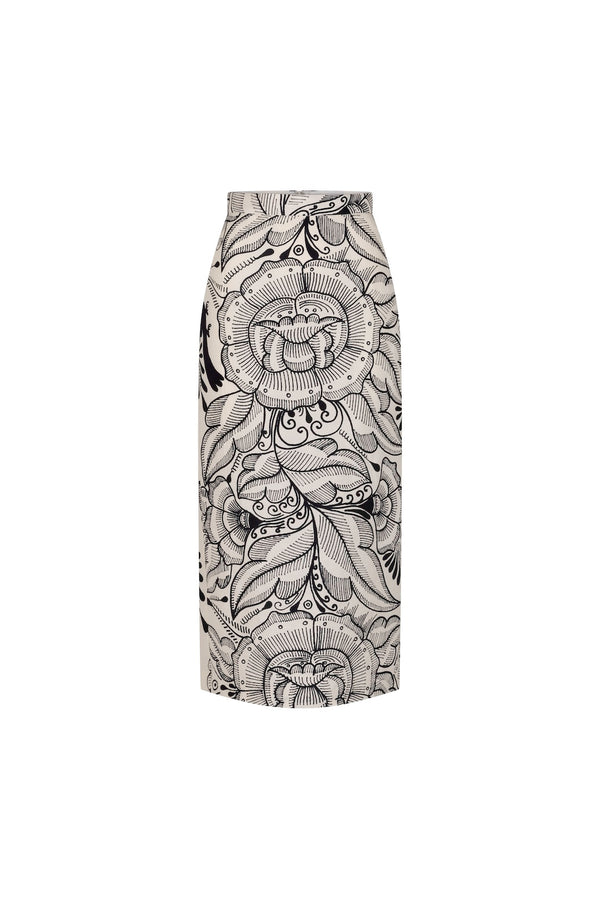 Lexi Skirt in B.R.B Print