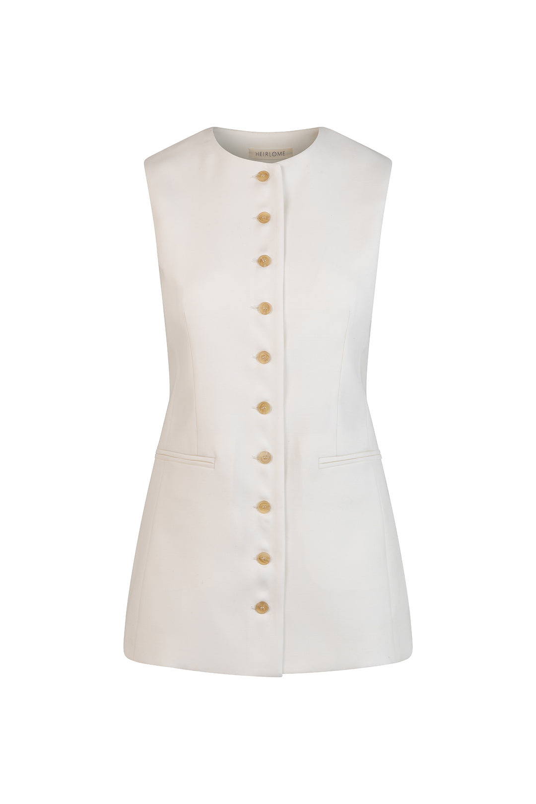 Paulina Top in Ivory