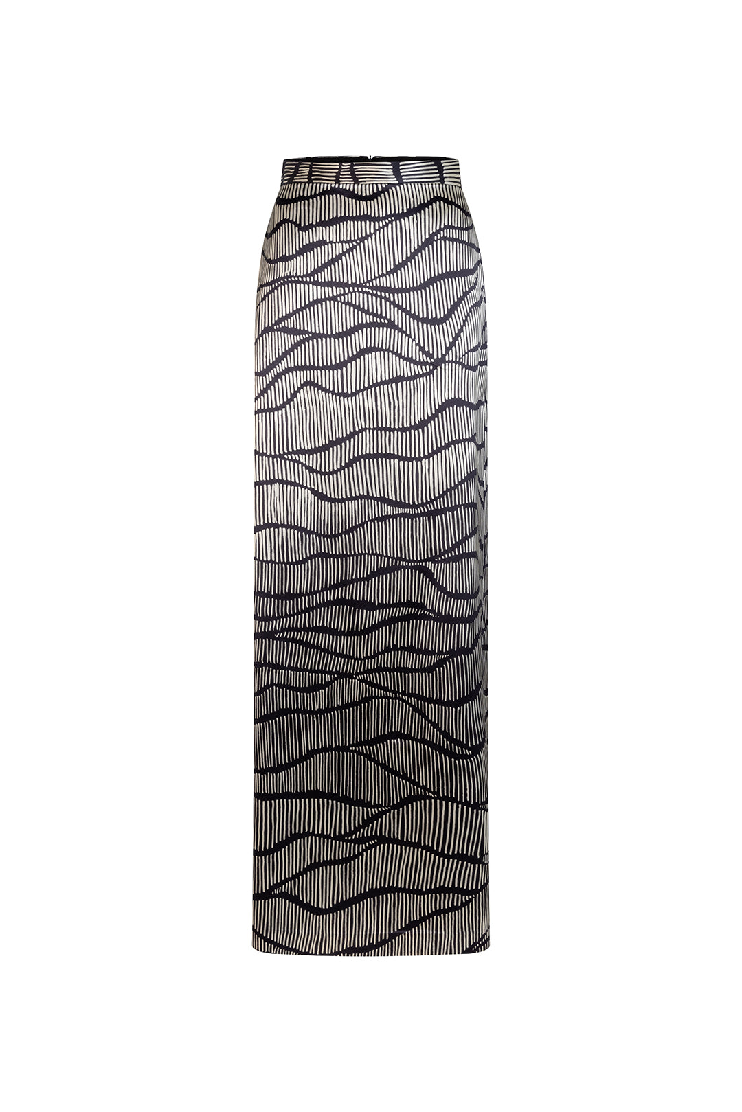 Ivanna Skirt in Linear Print
