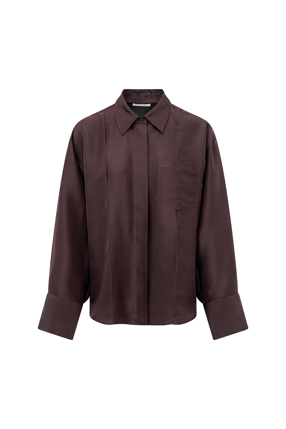 Francis Shirt in Dark Chocolate