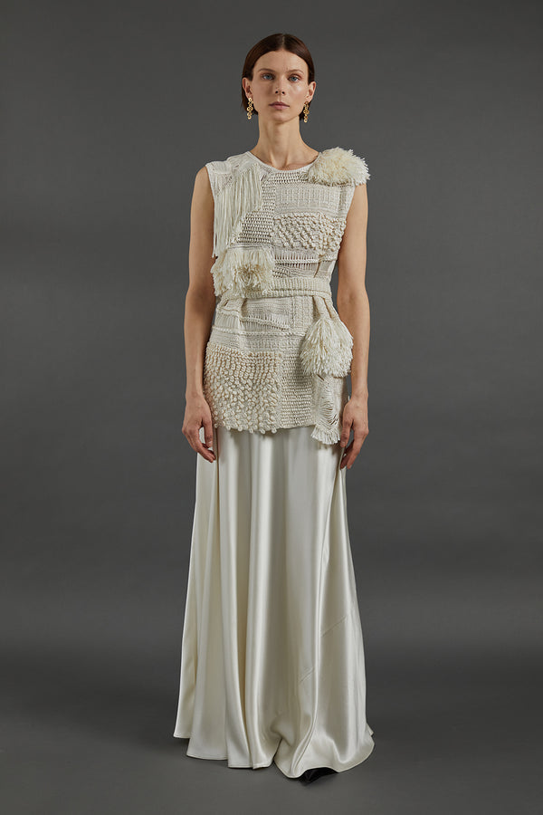 Antonia Skirt in Ivory