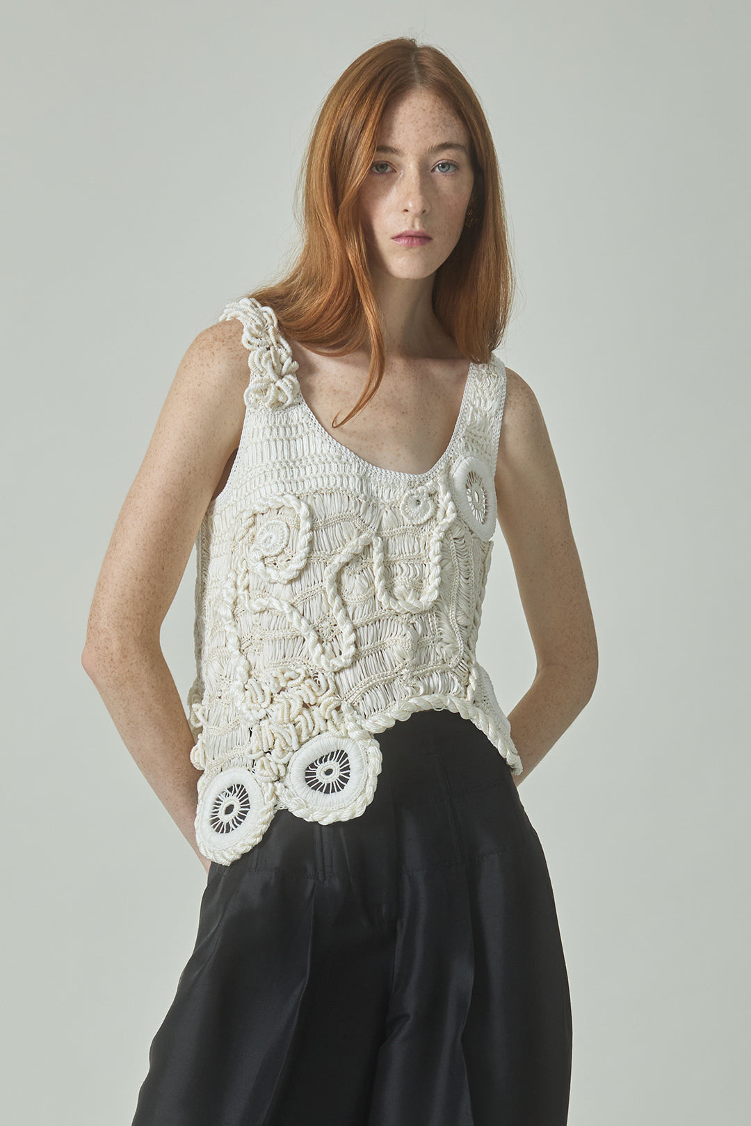 India Top in Ivory