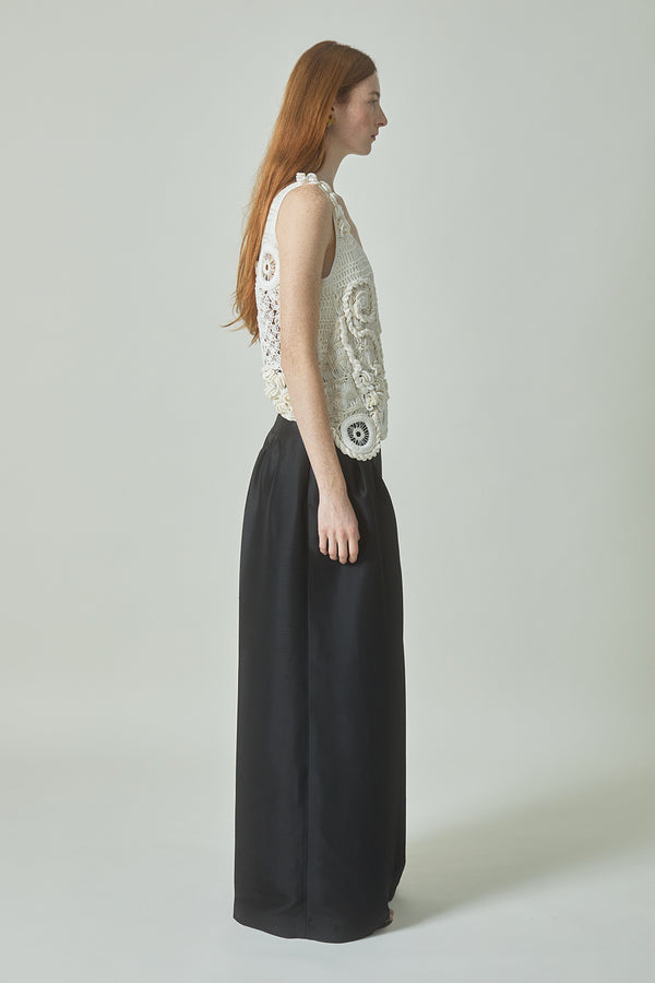 Condesa Trousers in Shantung