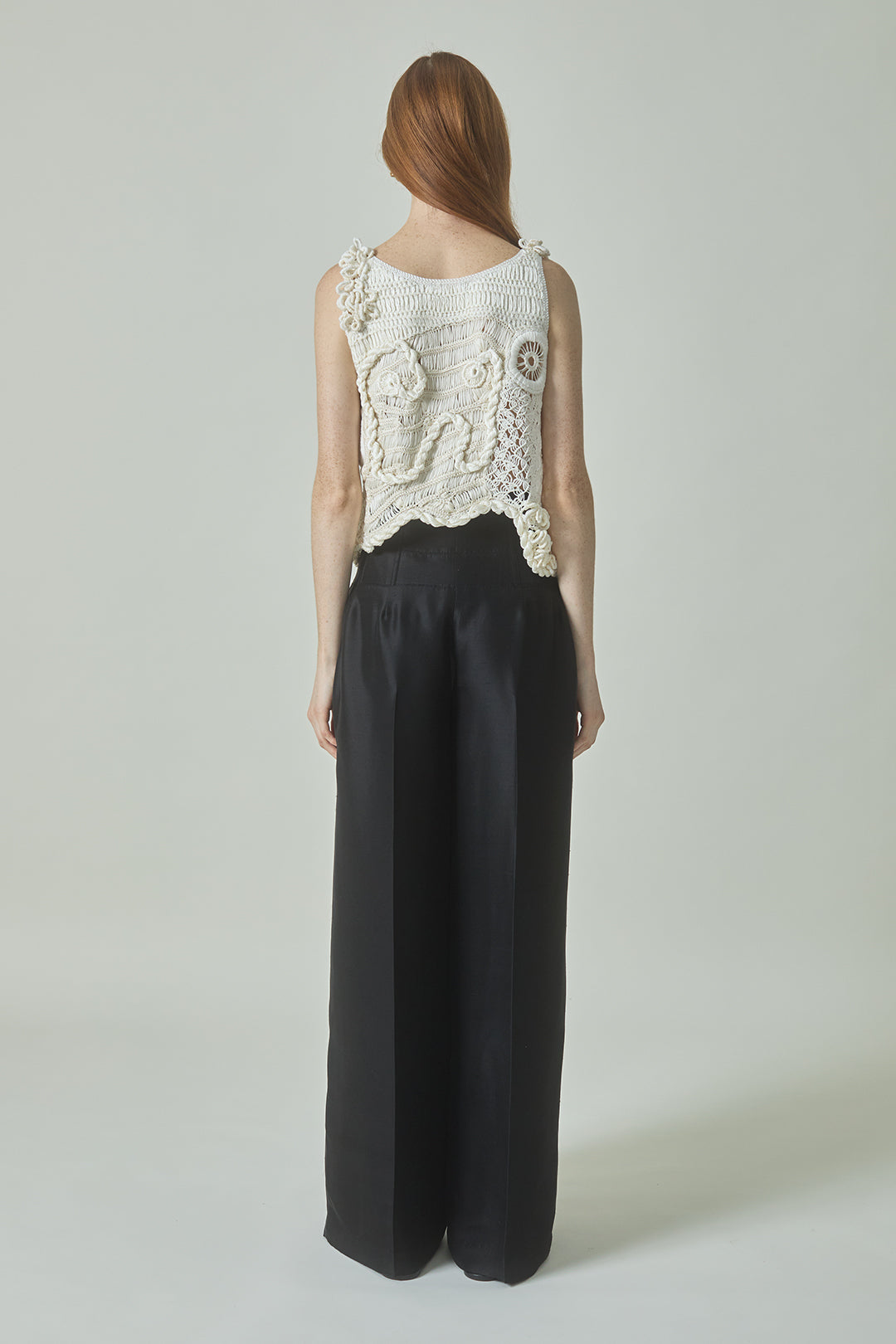 Condesa Trousers in Shantung