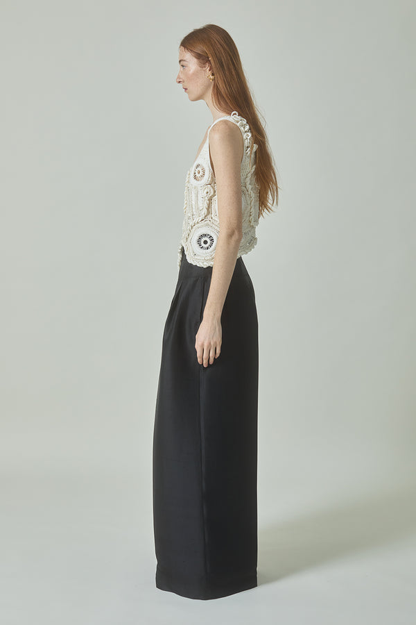 Condesa Trousers in Shantung