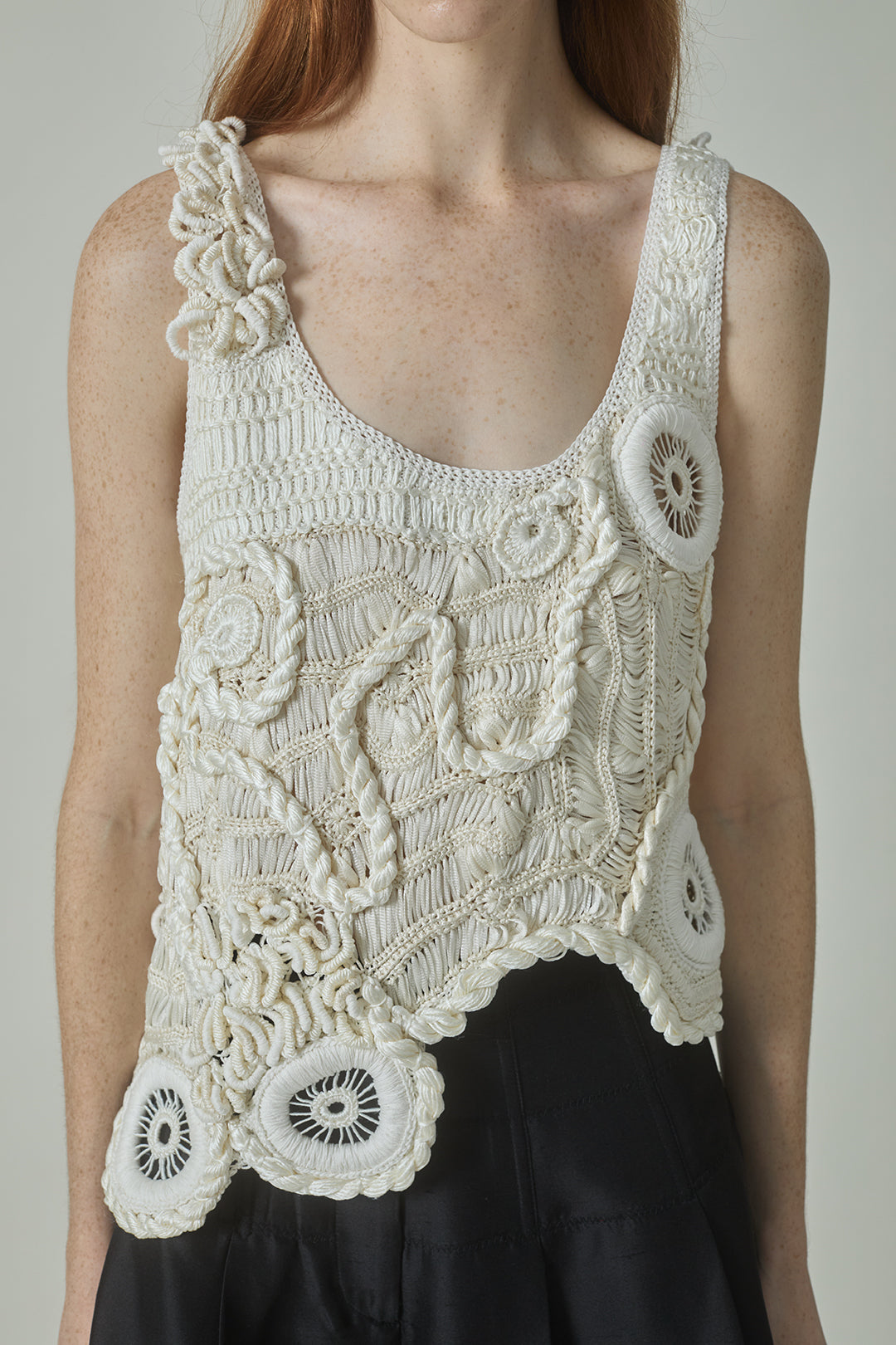 India Top in Ivory