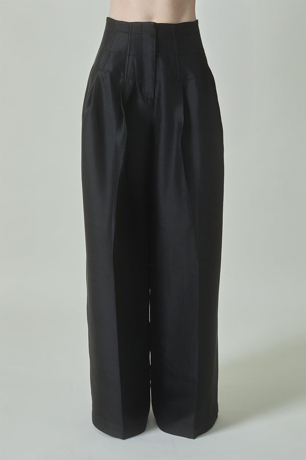 Condesa Trousers in Shantung