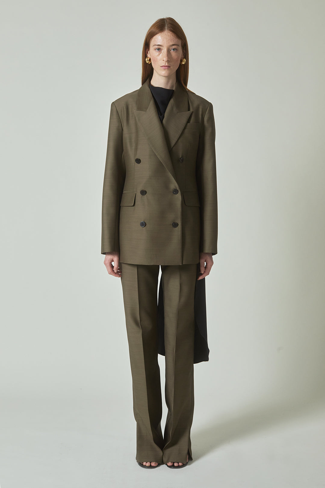 Estelle Blazer in Silk Wool