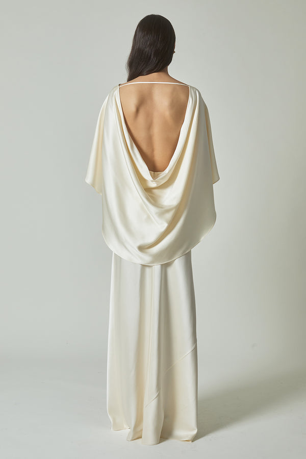 Anna Dress in Ivory