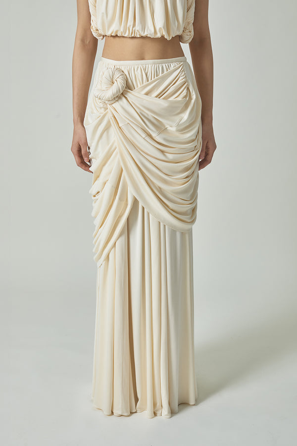 Effie Skirt in Bone